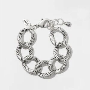 Chico’s Silver Tone Link Bracelet